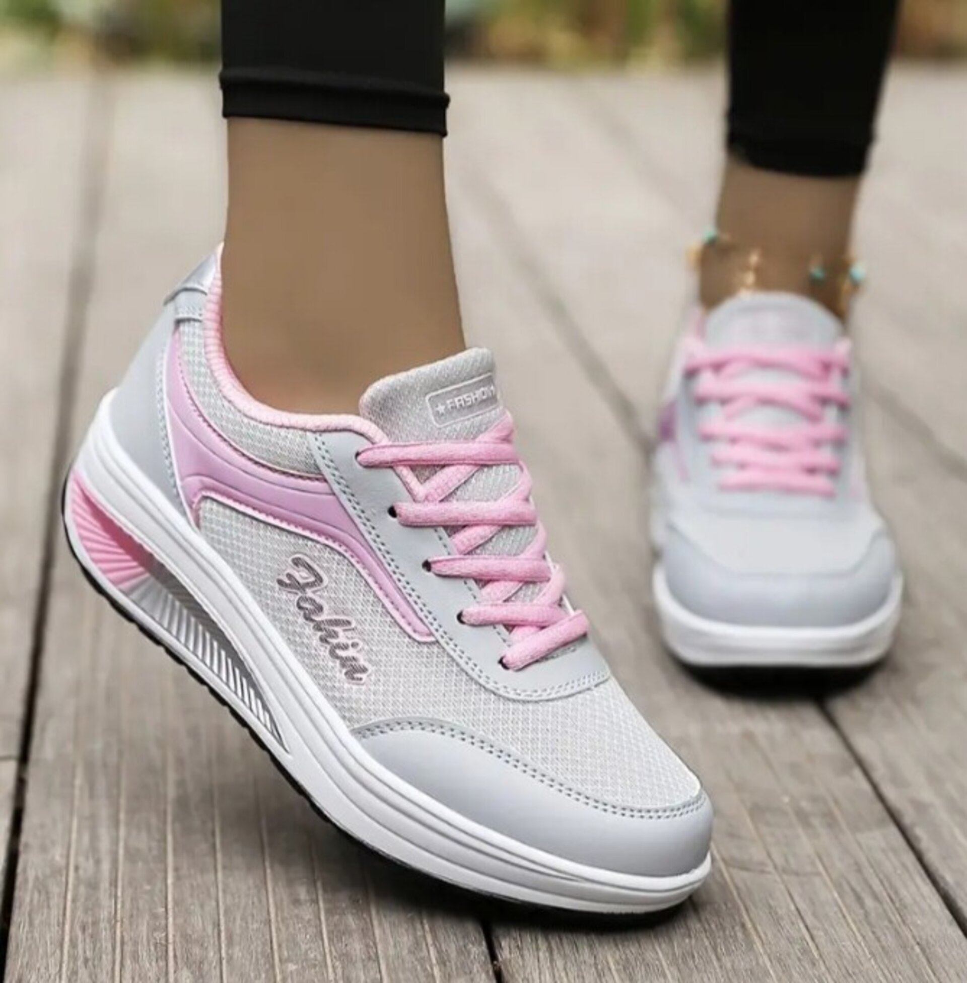 Zapatillas de plataforma transpirables - 3