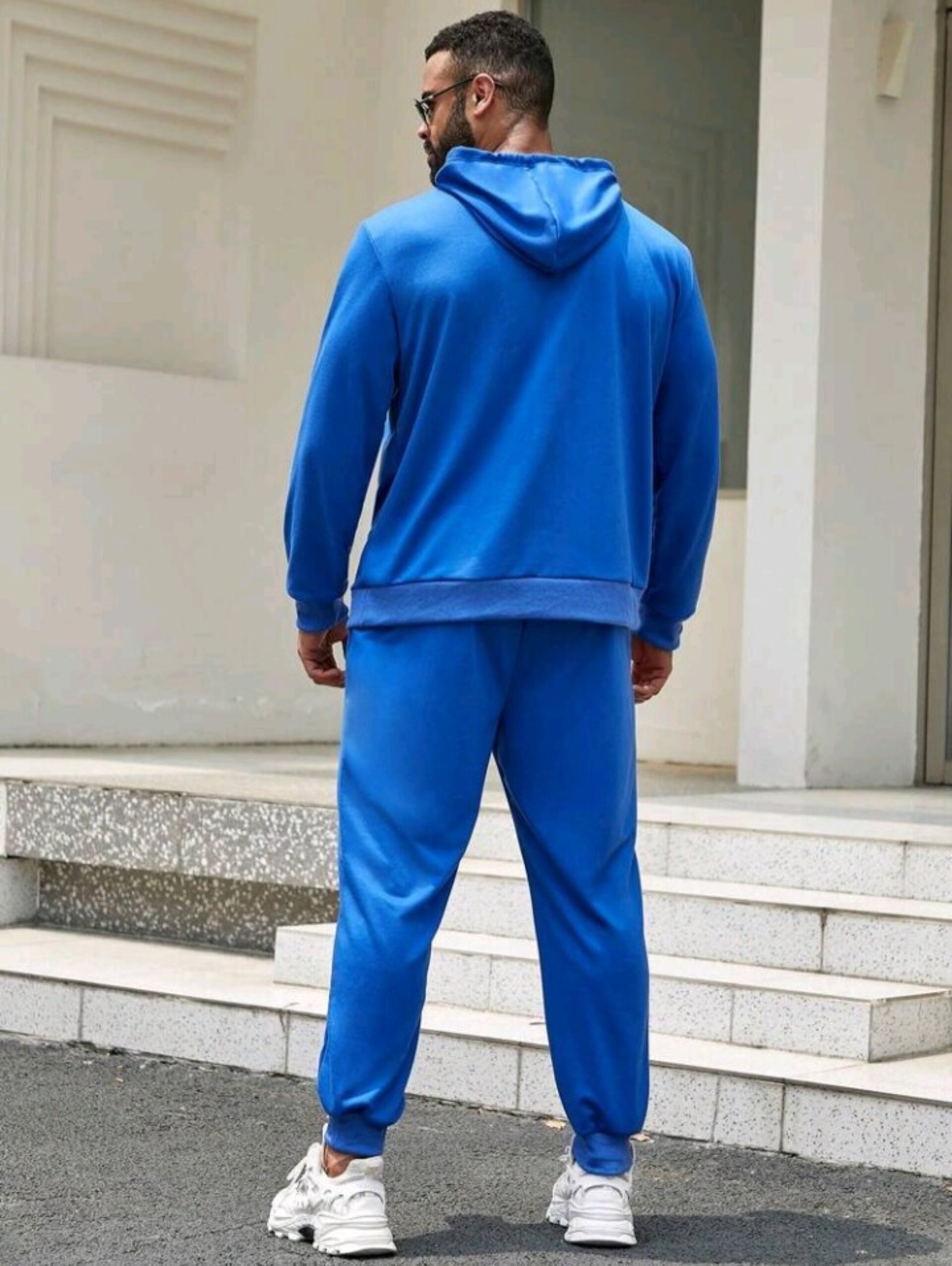 Conjunto de sudadera con mangas largas tallas grandes - 2