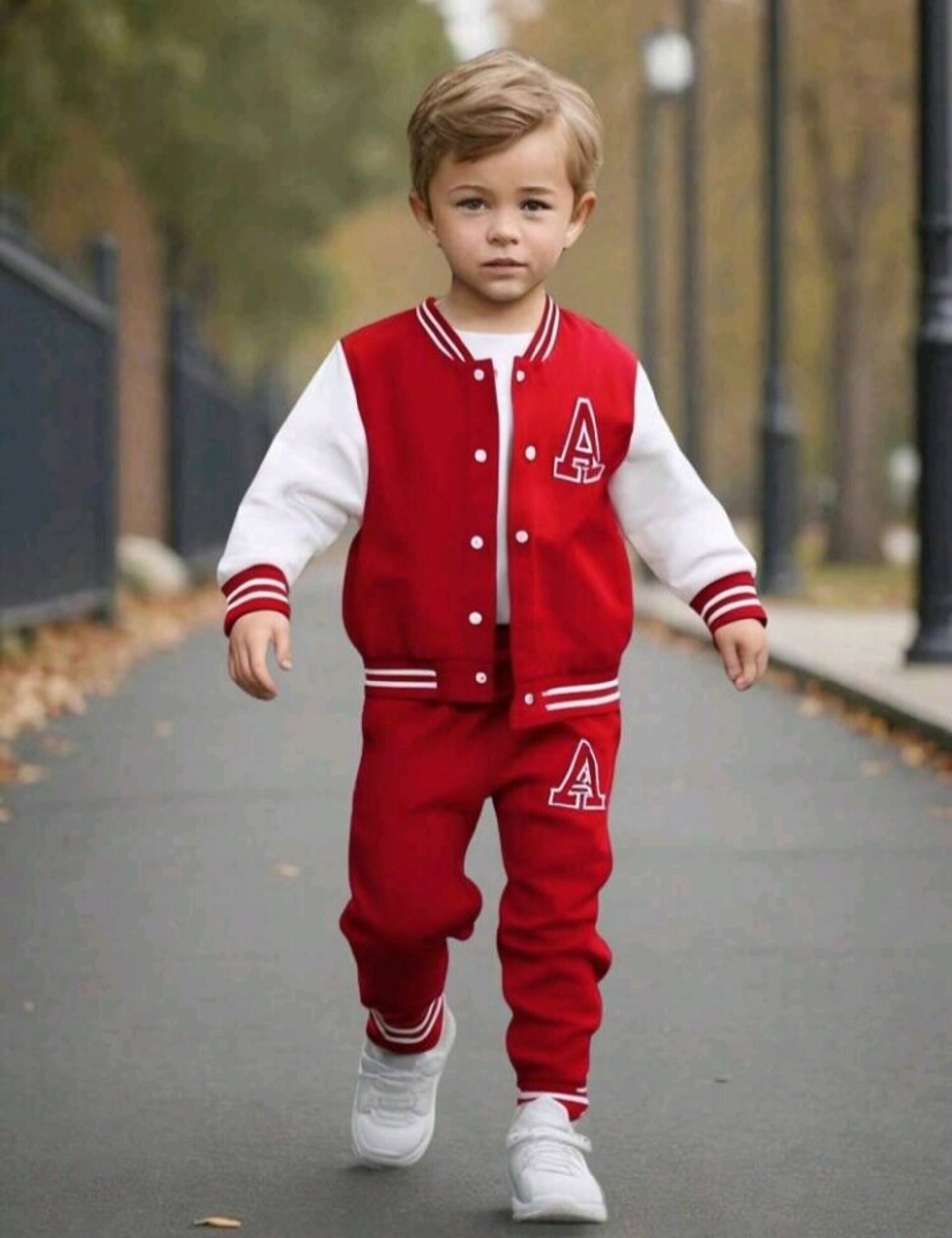 conjunto de 2 piezas jersey y pantalon para niño - 7